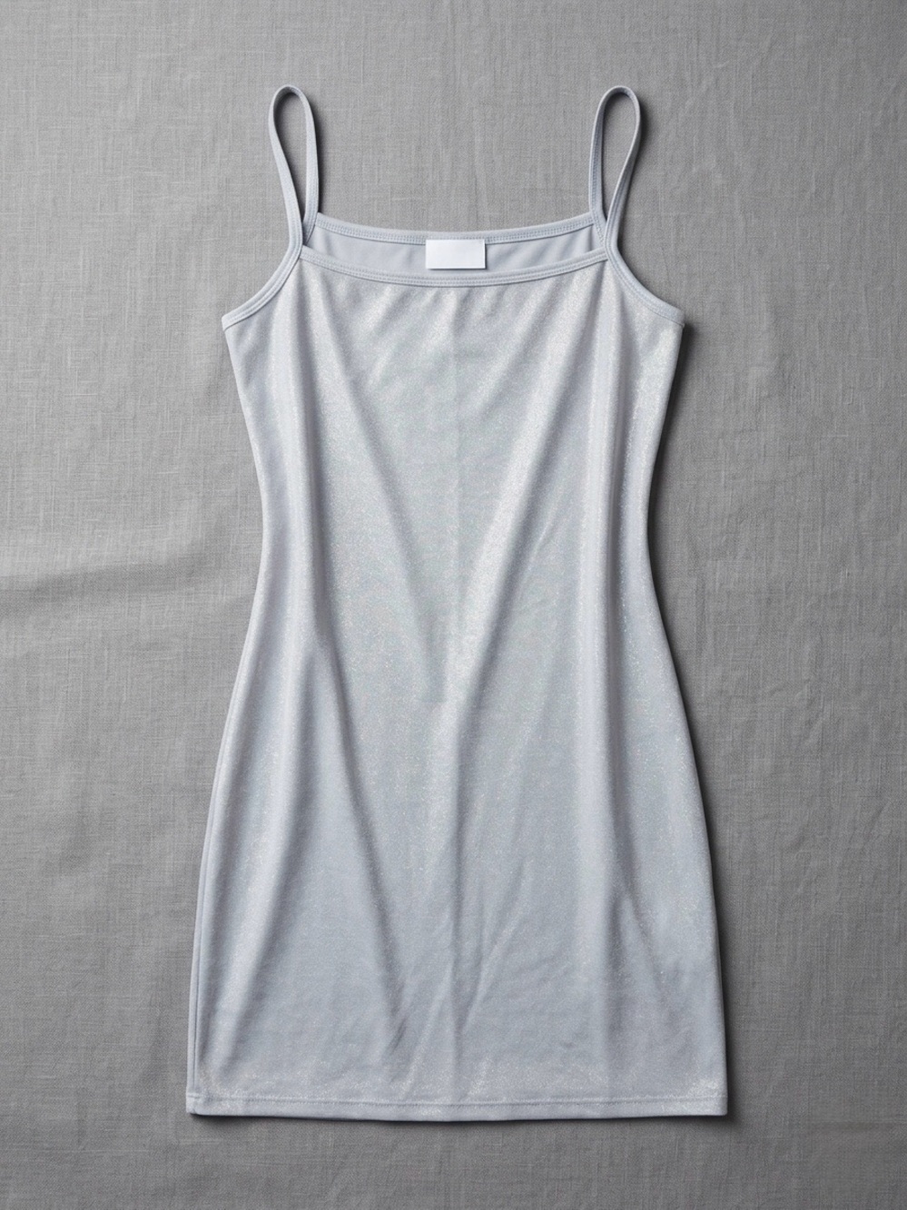 Vintage 90s La SENZA Millenia Lavender Shimmer Mini Lingerie Dress - Picture 2 of 5